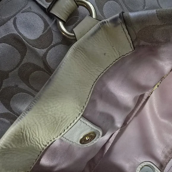 Coach Beige Shoulder Bag - Picture 3 of 4